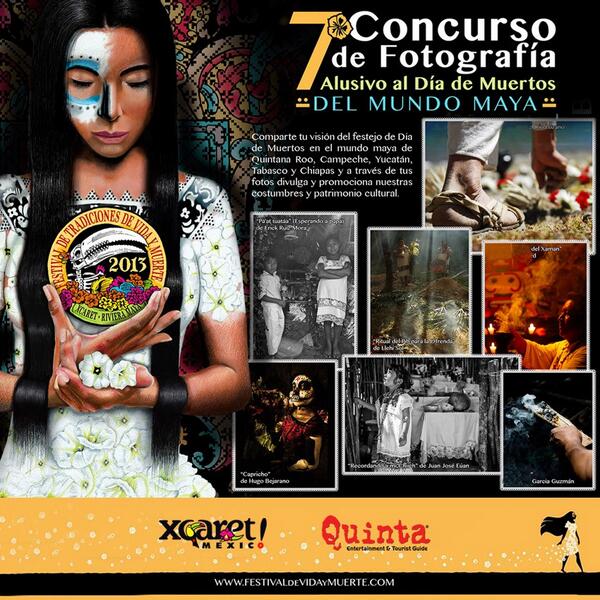 Este es el 7o. año consecutivo del #FestivalVidayMuerte <a href="/XcaretPark/">Xcaret</a> <a href="/RivieraMaya/">Riviera Maya</a>