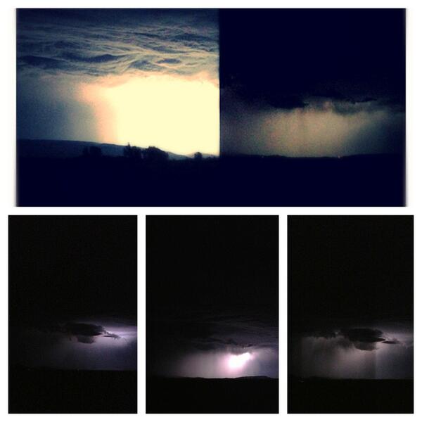 SuziMirchel's tweet image. More from last night #cloudlights