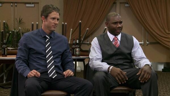 Phillies's tweet photo. Chase responded to Mac’s letter the other day, let’s look back when @ryanhoward and Utley first met the gang. #TBT http://t.co/plzQs5gF1E