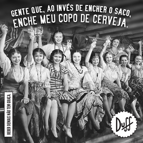 Cerveja Duff Brasil tweet media