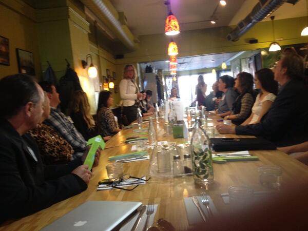 JplusK731's tweet photo. It's cool because I think the original idea for #DATCA13 came up at a dinner table....  #roots http://t.co/sZRjtq3y6M