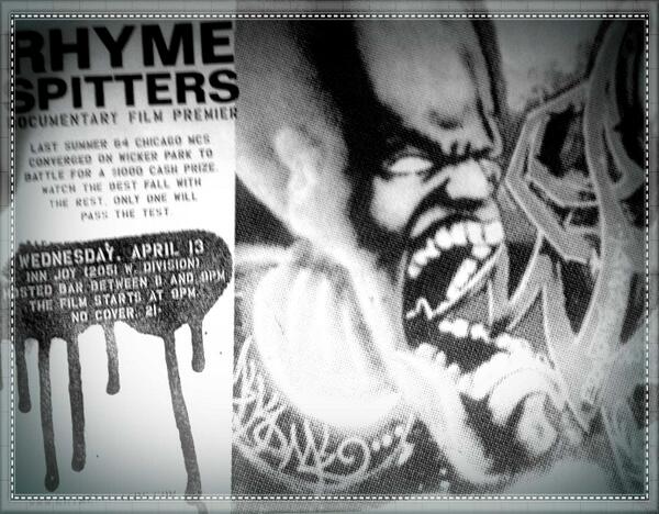 #throwback Thursday. Rhymespitters. The original flyer.