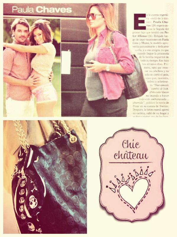 paulitachaves's tweet image. “@RomiBranchesi: @paulitachaves  con su cartera Chic Chateau ! http://t.co/FdtOlFu7mb” // #mecopa 👜