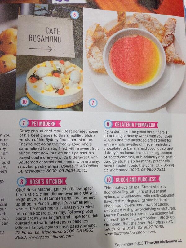 @DarrenPurchese <a href="/emmadeancooks/">Emma Dean</a> infact: just see you in <a href="/TimeOutMel/">Time Out Melbourne</a> with <a href="/peimodern/">Pei Modern</a> <a href="/mattgermanchis/">matt germanchis</a> <a href="/Rosakitchenmelb/">Rosa's Kitchen</a>