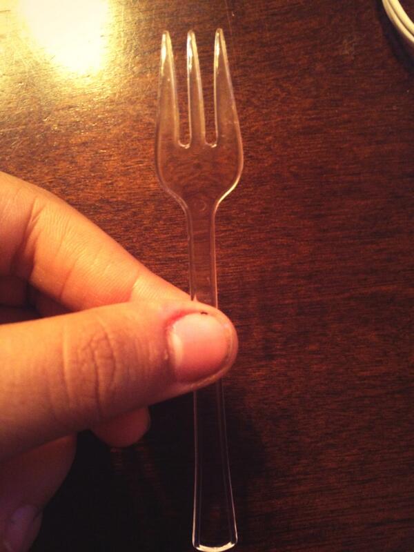 junkyardprom's tweet image. #tinyfork