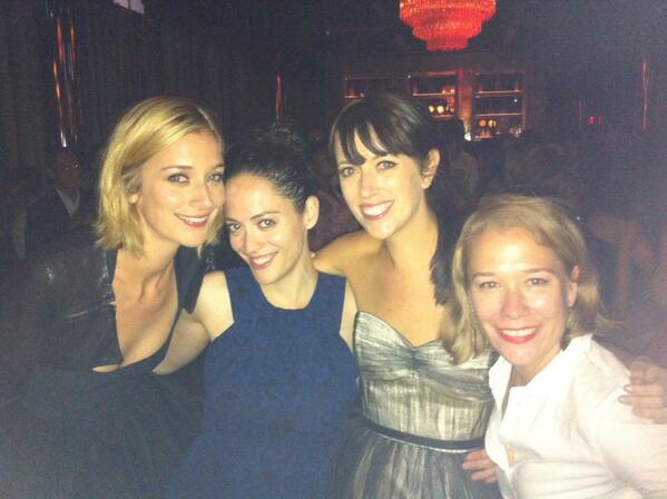AllisonParrisNY's tweet photo. Amazing evening At our SS14 party with  @CaitlinFitzG http://t.co/izTgJQYUY7