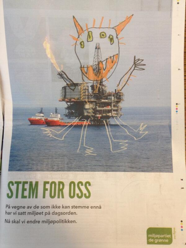 AWWA RAW RAW RAW, her kommer OLJEMONSTER!!!