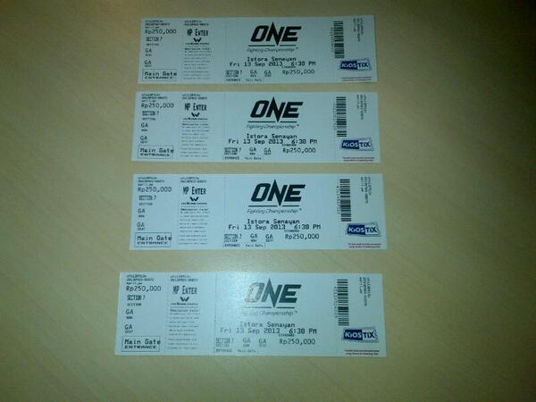 VincentLatoel's tweet photo. Do you have your tickets for @ONEFCMMA ? If you wanna see me fighting buy it now! #onefc #mma #jakarta http://t.co/p6lXbA9wPp