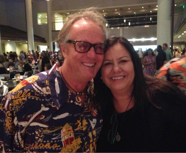 Peter Fonda at Crosby Nash concert in Maui.