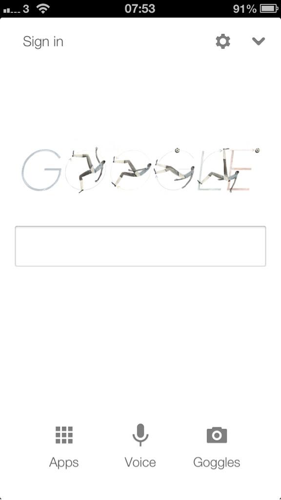 Adam__Henry's tweet image. Google looking good this morning. #overheadkick