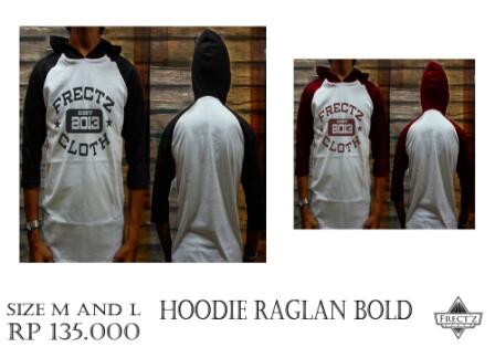 Raglan hoodie bold | Price 135K | cp 081296344402 """""""""""