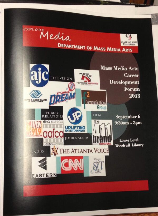 CAUMassMedia's tweet photo. #CAU RT @Jazz919WCLKatl: - we here #studentCentered @CAU @CAUMassMedia #Jazzness #ATL #HBCU #RT http://t.co/oVcTczuBtQ