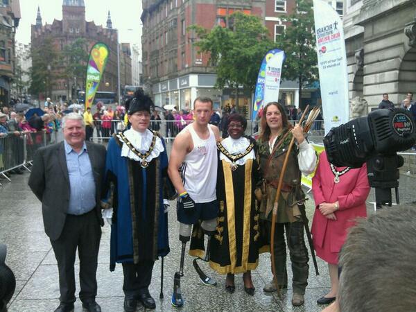 #proud to welcome Richard whitehead to Nottingham as he runs 40 marathons in 40 days <a href="/MyNottingham/">🏹 My Nottingham</a> <a href="/Merlita_Bryan/">Merlita Bryan</a>