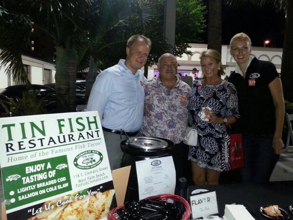 TinFishWorld's tweet image. The #FlavorPalmBeach kickoff was a hit!  Thanks to all who came out and participated in this event.  Come back again