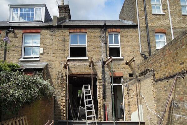 pascalhuser's tweet photo. New Project in Progress: Ashlone Road SW15 Ground floor extension, loft and full interior refurbishment. http://t.co/ycgOckRjhE
