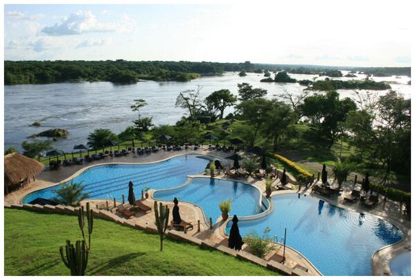 I have attached Our swimming pool image.. 
visit us @http://www.chobe-safari-lodge.net/