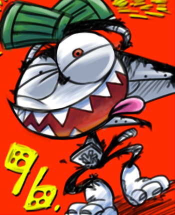 Gatten_Dotten's tweet photo. クロちゃんの日おめでとうーってわけでピースしてないけどゲス顔ダブルピース http://t.co/k6dcQTXm5P