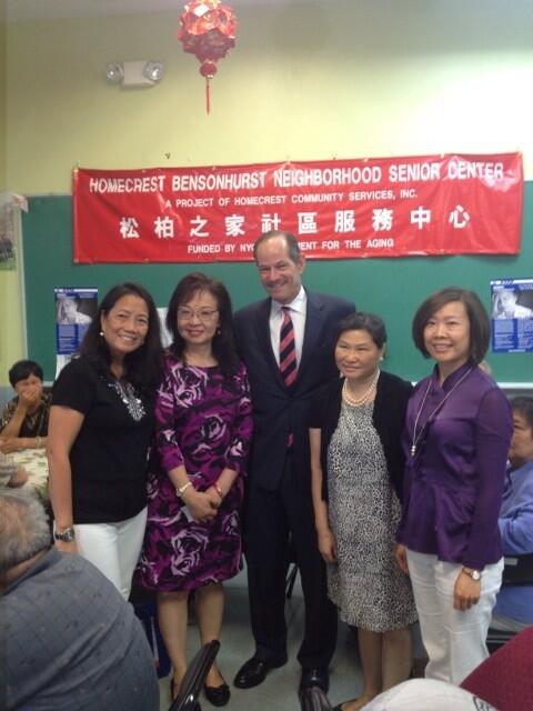 Spitzer2013's tweet photo. Big thanks to Homecrest Senior Center for hosting us today. http://t.co/GBG7au7dYz