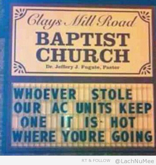 Kerk met humor #LachNuMee