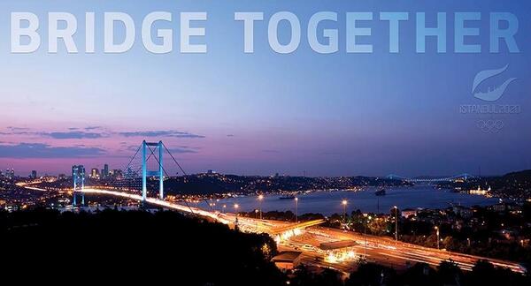 #istanbul2020olympics 
#istanbul2020 
#BridgeTogether