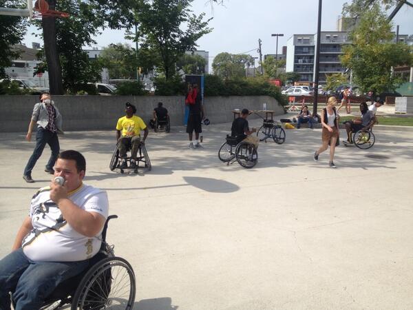 Wheelchair basketball anyone? #OWeek2013