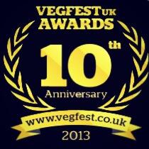 THE VEGAN CAFE I RUN IS UP FOR AN AWARD,IF YOU CAN, GIVE US A WEE VOTE.TA (VSO)  london.vegfest.co.uk/vote