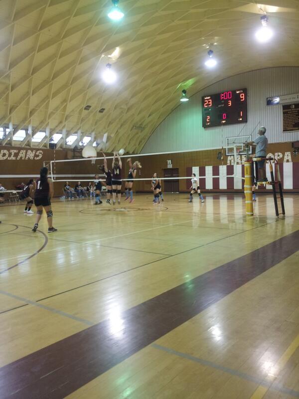 MaricopaHigh's tweet photo. The Lady Indians are ready to start their season after a successful scrimmage with Cuyama last night. http://t.co/VNKuFOUyO1