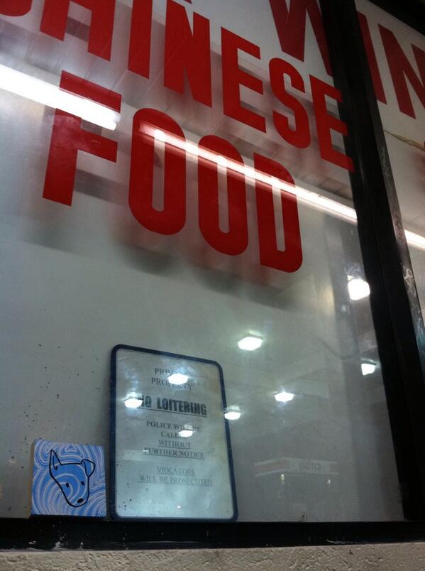 straytl's tweet image. Rosie grabbing some late-night salty fried, and, frankly, loitering #FAFATL