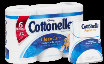 Use Cottonelle® Bath Tissue and Cottonelle® Flushable Cleansing Cloths and you’ll feel fresher and cleaner!
