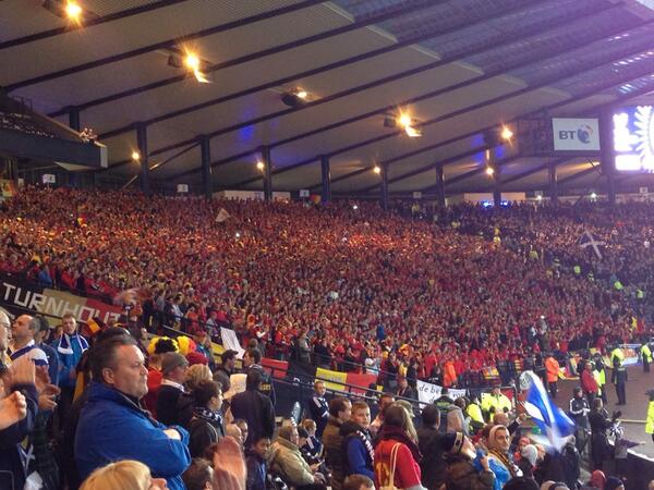 ChristyGordon12's tweet image. #belgianfans #massivesupport #noisybunch