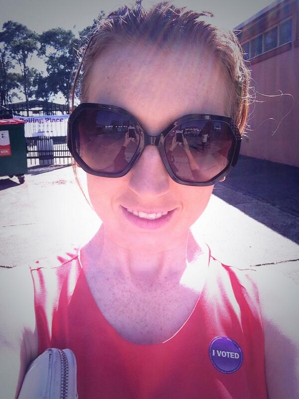 ShellFay's tweet image. I voted.. #vote1selfie