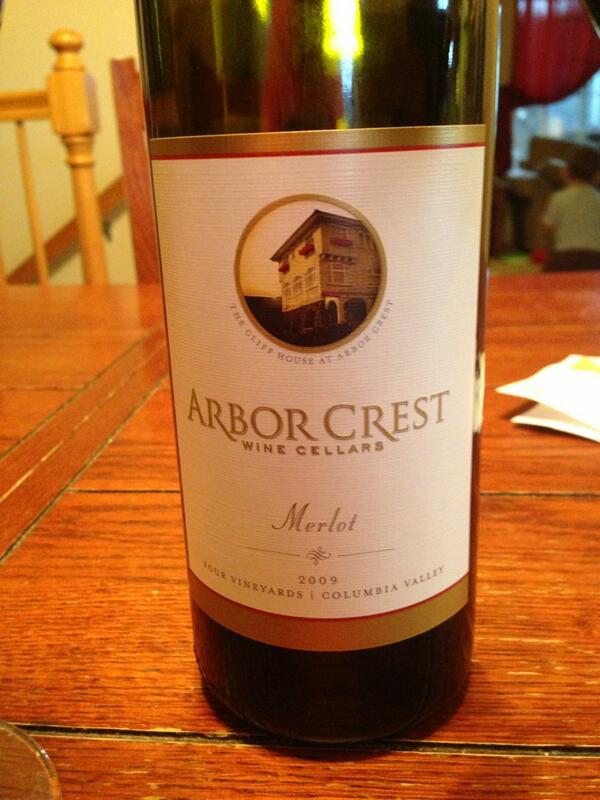 Thanks <a href="/VisitSpokane/">VisitSpokane</a> for the taste of home! Enjoying <a href="/arborcrestwine/">Arbor Crest Wine</a> with <a href="/DerekDeisKXLY/">Андрей Doker</a> tonight. #WAwine
