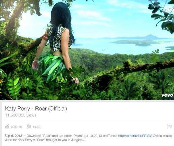 download roar song video