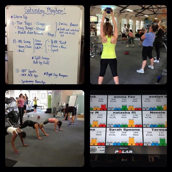 hiitgymrich's tweet image. #SaturdayMayhem started with a bang! #BurpeeHell