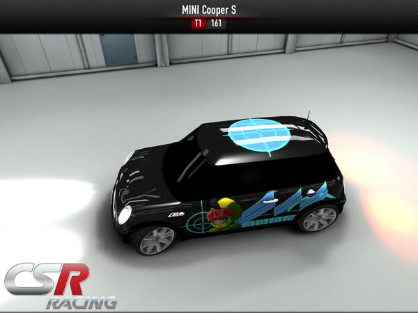 GoSlop's tweet photo. I just got a Lock On decal in #CSRRacing for iPad #paintjob. Get it FREE! http://t.co/ywsdbkwWub http://t.co/wXeTa0hCQ6
