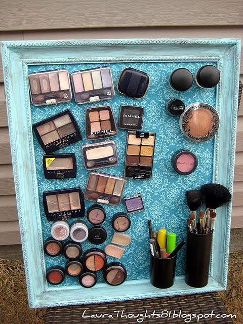 silenblog's tweet image. Hoy diy Organizador de make up silcarterasecologicas.wordpress.com/2013/09/07/org… … #makeup #maquillaje #diymoda #color
