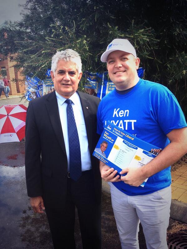 It was great to support @KenWyattMP today at High Wycombe Rec Cntr booth.