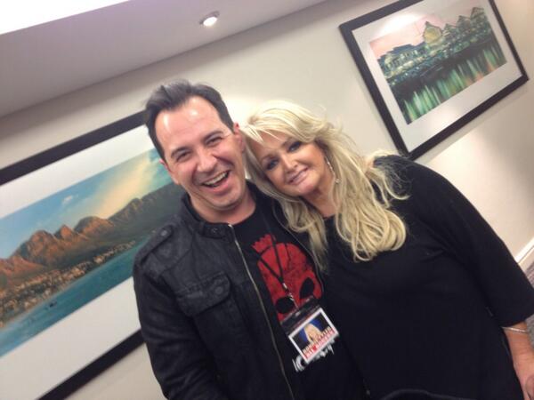 IanBredenkamp's tweet photo. my backstage pic - The #BonnieTyler show is terrific - last chance for @CapeTown tonight at @CTICC_Official http://t.co/Nqb6n91gk3