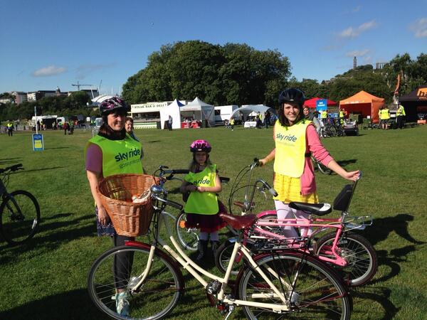 letsrideuk's tweet image. All bikes welcome at #SkyRide #Edinburgh “@Kerennaaa: #parshley #dawes #chopper @GoSkyRide http://t.co/0UjAsiLl52”