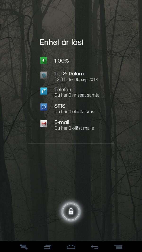 maszeG's tweet image. såhär ska en låsskärm se ut.. #widgetlocker #zooper