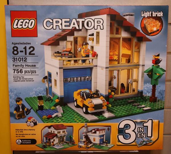 LEGO Creator - Family House (bit.ly/1685XyE) siparişi aldık :)