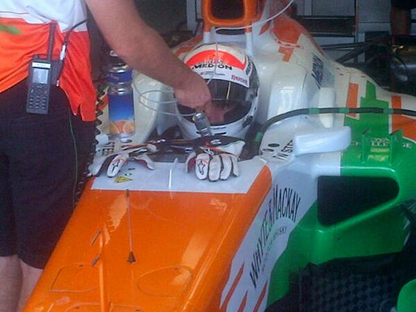 Adrian Sutil, antes ...