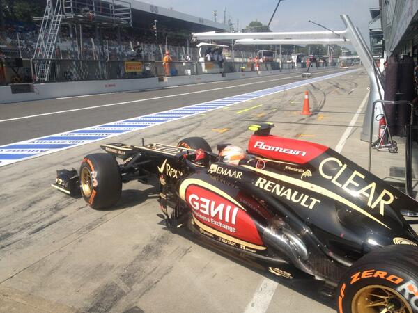 Turno de Grosjean: ...