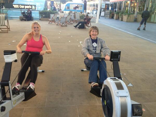 coxlesscrew's tweet photo. This is lady is one reason why we are rowing for @BCCare after Shirley has battled breast cancer 3 times! http://t.co/7asv3bugZM