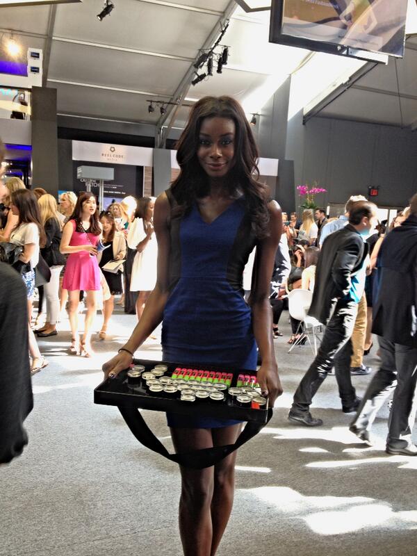 iamRoseMichelle's tweet photo. Amina from #antm #nyfw #mbfw http://t.co/5gdjamonXY