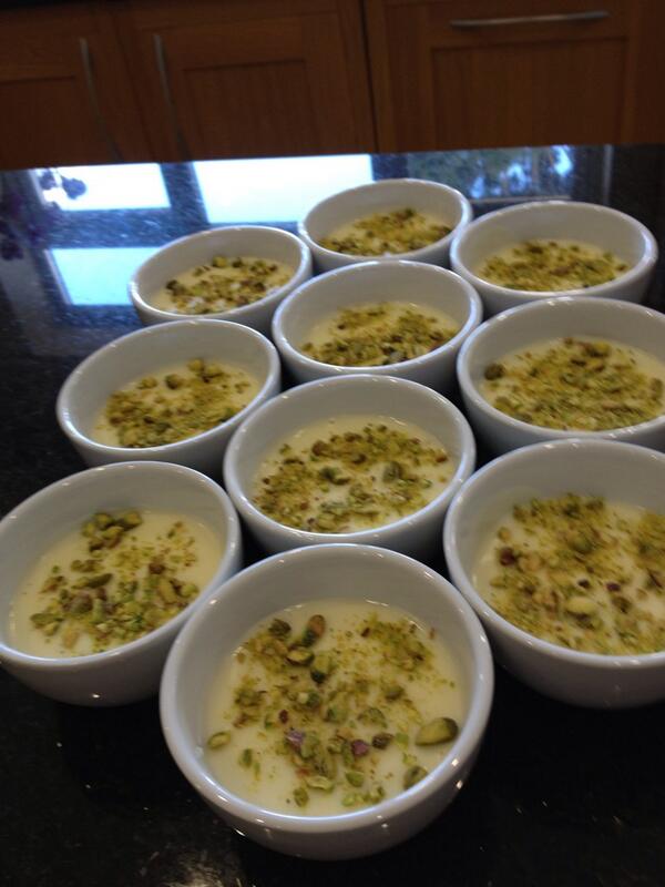 demflo7's tweet photo. Greek homemade Lebanese mahalebia dessert #dessert #greek #arabic http://t.co/hRUZNrLwLs
