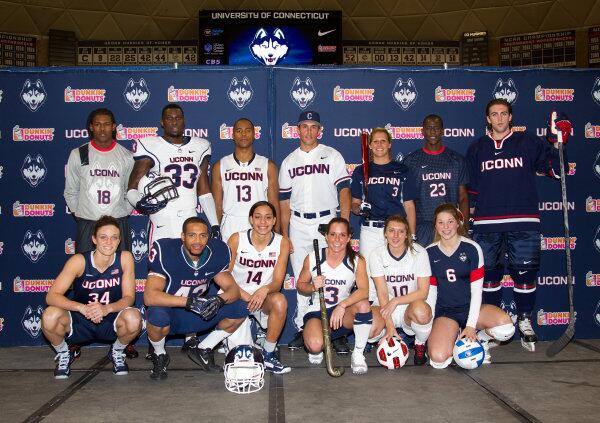 XpertBranding's tweet photo. Uconn upgrades their new logo and uniforms. I love what they did with the football helmets! What are your thoughts? http://t.co/2p2IUHmaDE