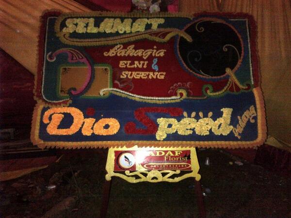 Happy wedding adek bg TJ (ketum Dsp Pdg) smoga jd kluarga SaMaWa