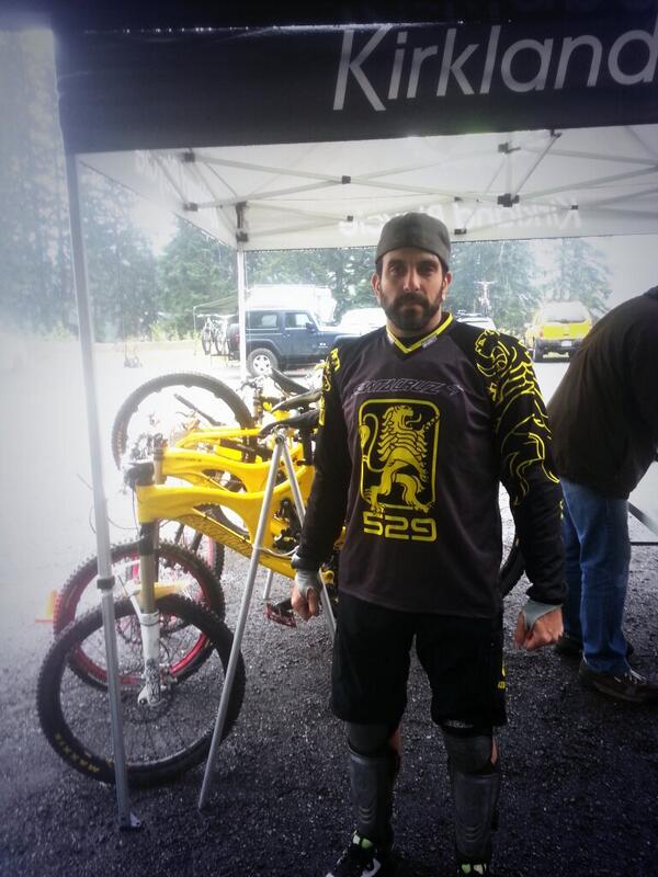 BrandonWatson's tweet image. Getting ready to head up for practice runs. @StevensBikePark #NWCup #Project529