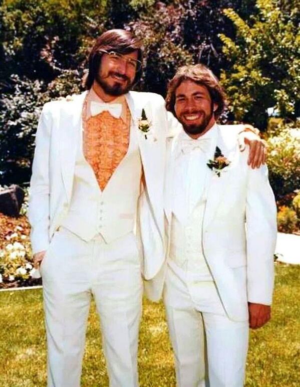 9to5mac's tweet image. You will not see an image of Steve Jobs in a better outfit